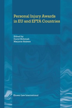 Cover Personal Injury Awards in EU and EFTA Countries (eBook, PDF)