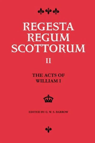 Acts of William I (1165-1214) (eBook, PDF) Acts of William I (1165-1214) (eBook, PDF)