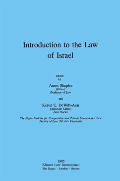Cover Introduction to the Law of Israel (eBook, PDF)