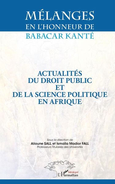 Mélanges en l'honneur de Babacar Kanté (eBook, PDF)