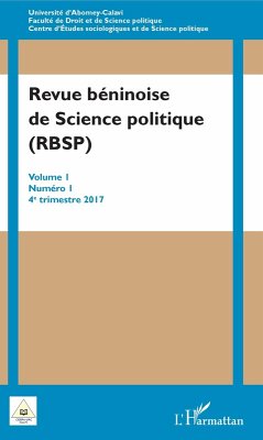 Cover Revue béninoise de Science politique (RBSP) (eBook, PDF)