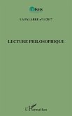 Lecture philosophique (eBook, PDF)
