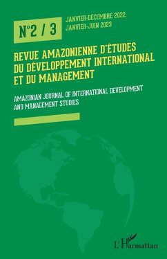 Cover Revue amazonienne d'études du développement international et du management (eBook, PDF)