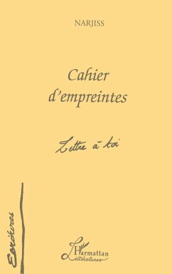 Cover Cahier d'empreintes (eBook, PDF)
