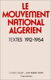 Le mouvement national algérien (eBook, PDF)