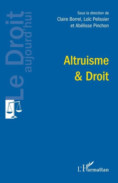 Altruisme et droit (eBook, PDF)