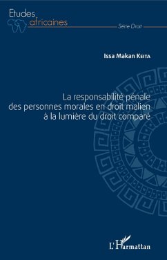 Cover La responsabilité pénale des personnes morales en droit malien à la lumière du droit comparé (eBook, PDF)