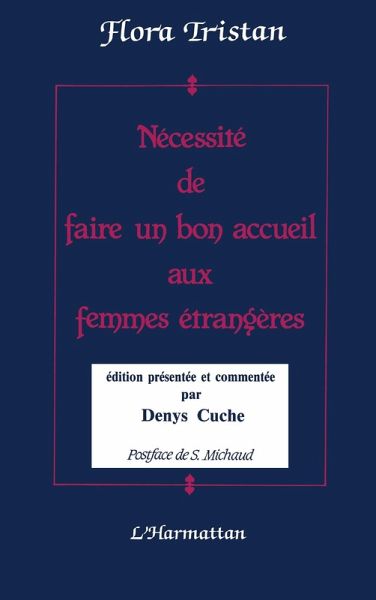 Nécessité de faire un bon accueil aux femmes étrangères (eBook, PDF)