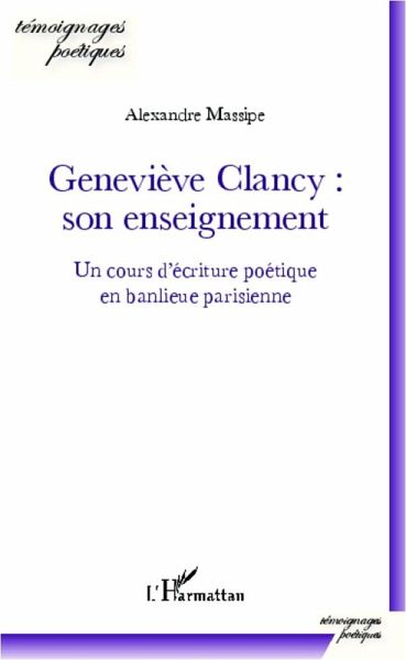 Geneviève Clancy : son enseignement (eBook, PDF) Geneviève Clancy : son enseignement (eBook, PDF)