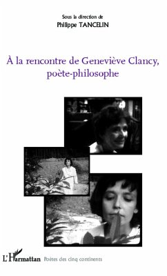 Cover A la rencontre de Geneviève Clancy, poète-philosophe (eBook, PDF)