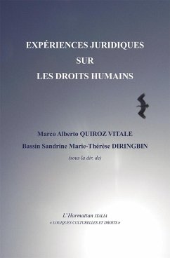 Cover Expériences juridiques sur les droits humains (eBook, PDF)