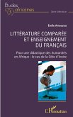 Littérature comparée et enseignement du français (eBook, ePUB)