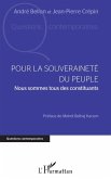Pour la souveraineté du peuple (eBook, ePUB)