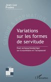 Variations sur les formes de servitude (eBook, PDF)