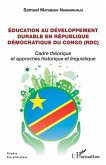 Éducation au développement durable en République démocratique du Congo (RDC) (eBook, PDF)