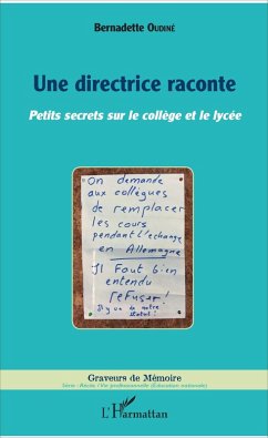 Cover Une directrice raconte (eBook, PDF)