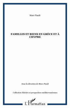 Cover Familles et biens en Grèce et à Chypre (eBook, PDF)