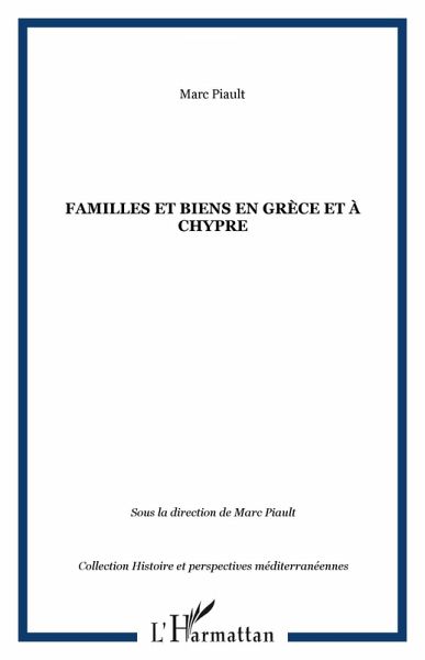 Familles et biens en Grèce et à Chypre (eBook, PDF)