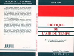 Cover Critique de l'air du temps (eBook, PDF)