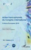 Actes francophones du Congrès international (eBook, PDF)