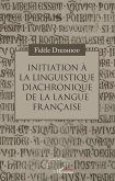 Initiation à la linguistique diachronique de la langue française (eBook, PDF)