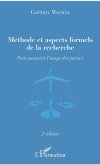Méthode et aspects formels de la recherche (eBook, ePUB)
