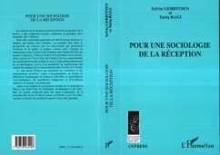 Cover Pour une Sociologie de la Réception (eBook, PDF)