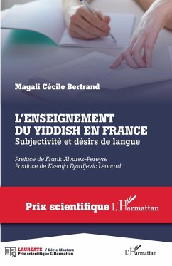 Cover L'enseignement du yiddish en France (eBook, ePUB)