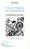 Sujet, parole et exclusion (eBook, PDF)