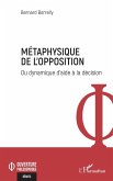 Metaphysique de l'opposition (eBook, ePUB)