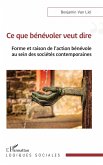 Ce que bénévoler veut dire (eBook, ePUB)