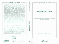 Cover Palestine 1921 (eBook, PDF)