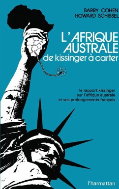 Cover L'Afrique australe, de Kissinger à Carter (eBook, PDF)