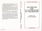 Ouverture sur la littérature en Mauritanie (eBook, PDF)