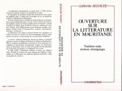 Ouverture sur la littérature en Mauritanie (eBook, PDF) Cover Ouverture sur la littérature en Mauritanie (eBook, PDF)