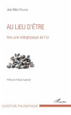 Au lieu d'être (eBook, PDF)