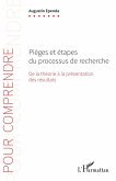Pièges et étapes du processus de recherche (eBook, ePUB)