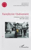 Faire/écrire l'événement (eBook, PDF)