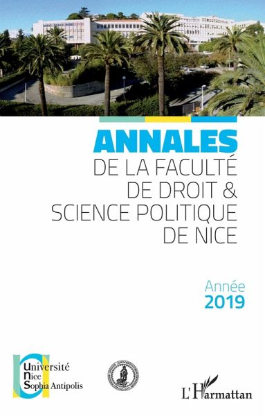 Annales de la faculté de droit & science politique de Nice (eBook, PDF)