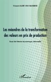 Les méandres de la transformation des valeurs en prix de production (eBook, PDF)