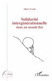 Solidarité intergénérationnelle dans un monde fini (eBook, ePUB)