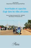 Incertitudes et capacités d'agir dans les villes africaines (eBook, PDF)