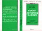 L'édition en sciences humaines (eBook, PDF)