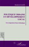 Politique urbaine et développement local (eBook, PDF)