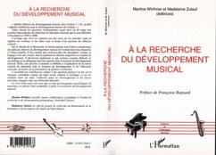 A la recherche du développement musical (eBook, PDF) Cover A la recherche du développement musical (eBook, PDF)