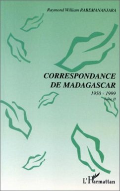 Cover CORRESPONDANCE DE MADAGASCAR 1950-1999 (eBook, PDF)