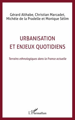 Cover Urbanisation et enjeux quotidiens (eBook, PDF)