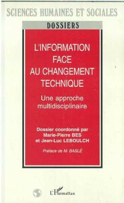 Cover L'information face au changement technique (eBook, PDF)