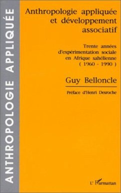 Cover Anthropologie appliquée et développement associatif (eBook, PDF)