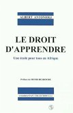 Le droit d'apprendre (eBook, PDF) Le droit d'apprendre (eBook, PDF)